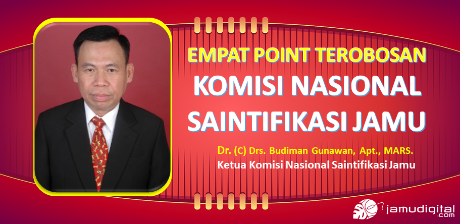 Empat Point Terobosan Komisi Nasional Saintifikasi Jamu